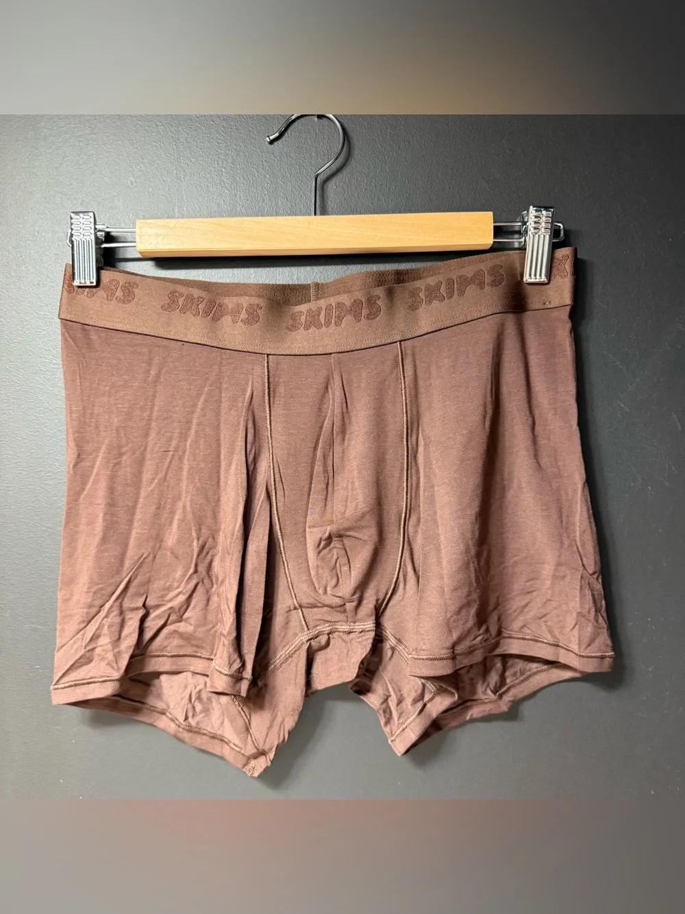 New Men's SKIMS Modal Stretch Boxer Brief Size M